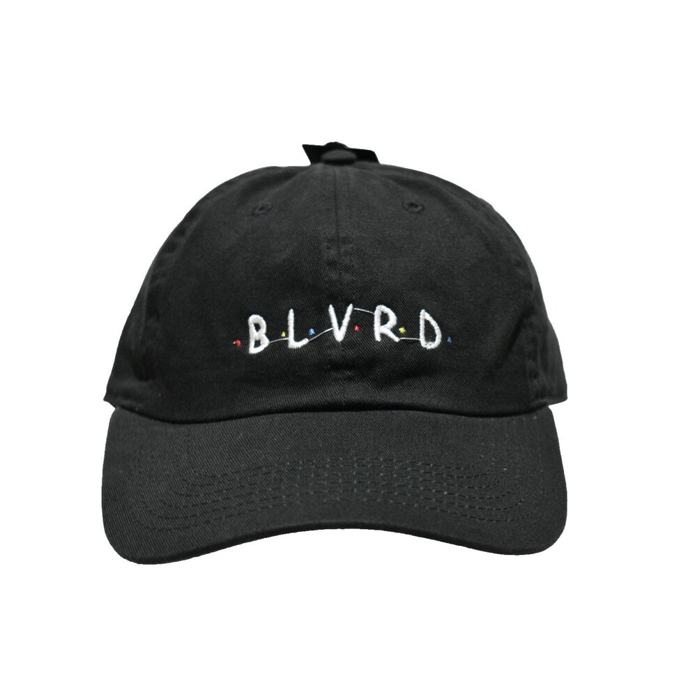 B.L.V.R.D. Friends Hat Dad Cap Strapback One Size Black Baseball TV Streetwear